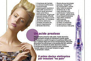 Il lifting senza bisturi e senza dolore. Una pagina su Silhouette Donna dedicata a Teosyal Pen e ai filler